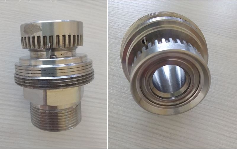 zapornyy element nizhney chasti predokhranitel'nogo klapana v sbore